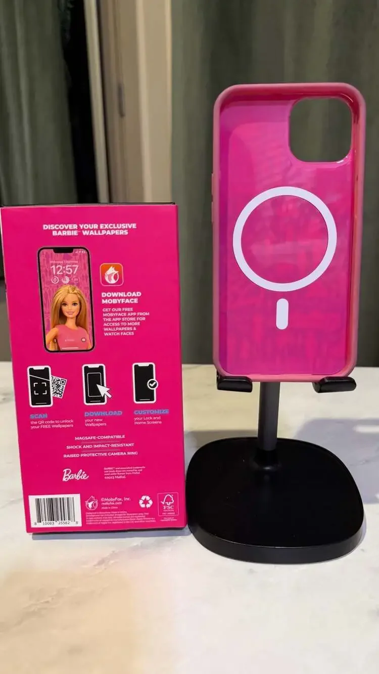 Moby Fox Barbie Pink Classic iPhone 13 MagSafe Phone Case
